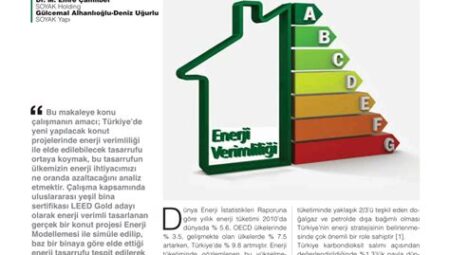 Türkiye'de Yeni Enerji Verimliliği Programları